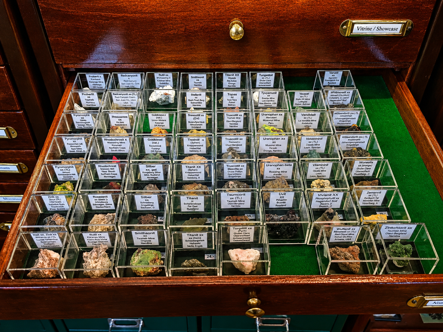 Systematik Mineralien